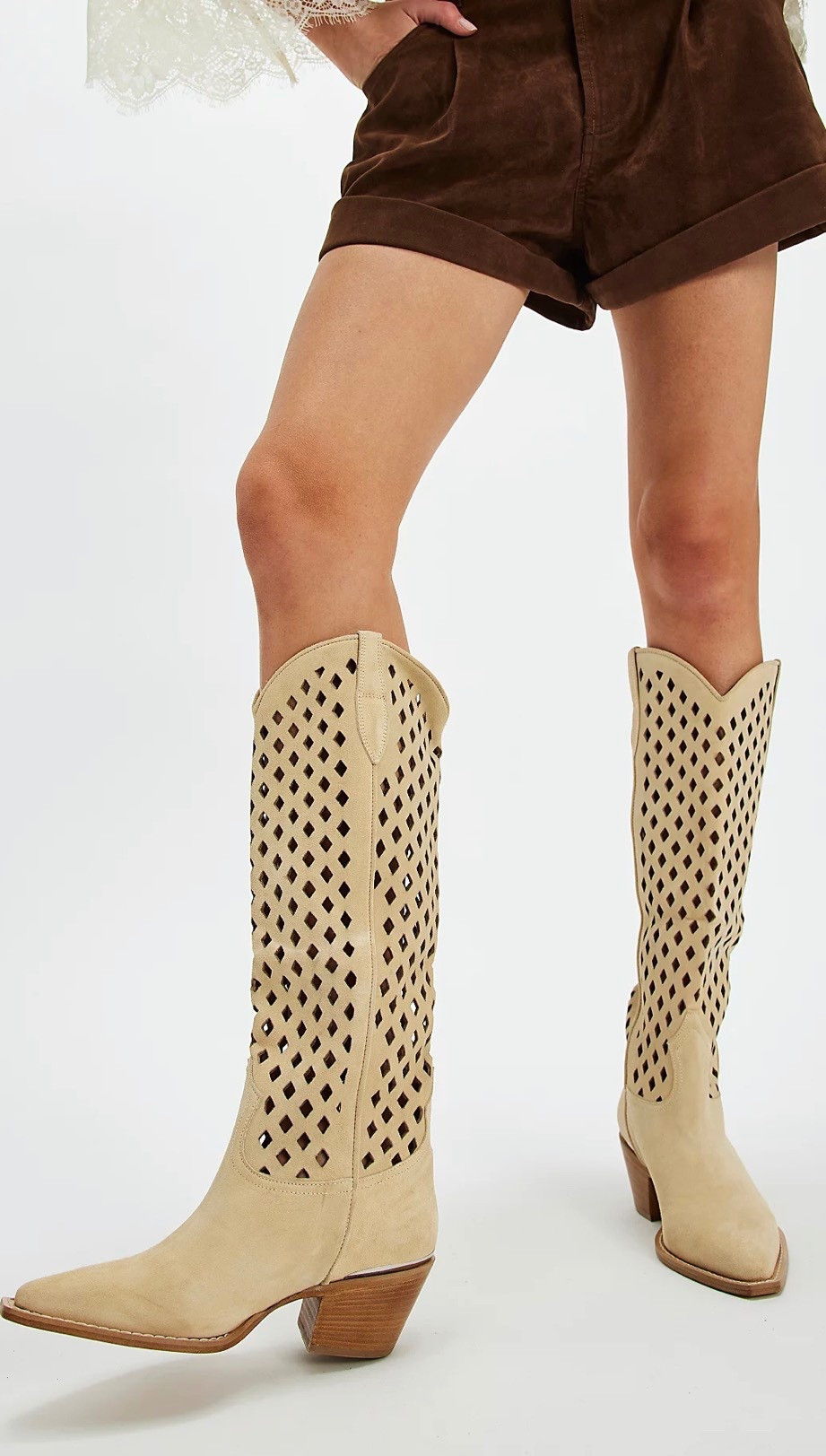 Perforated boots 

#LTKFestival