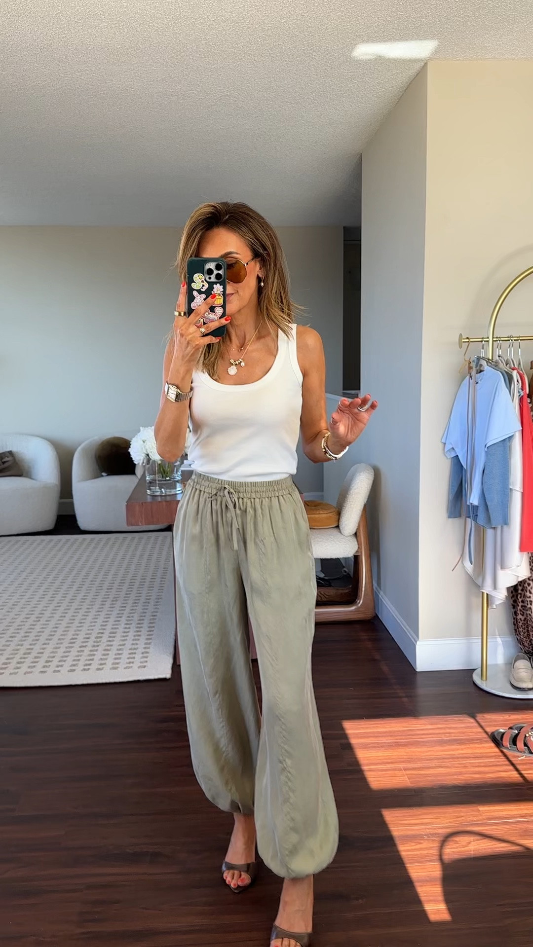 The summer pant I’ve been dreaming of paired with the staple tanks that are always on rotation in my wardrobe!

#LTKgrwm #LTKootd #LTKOver40