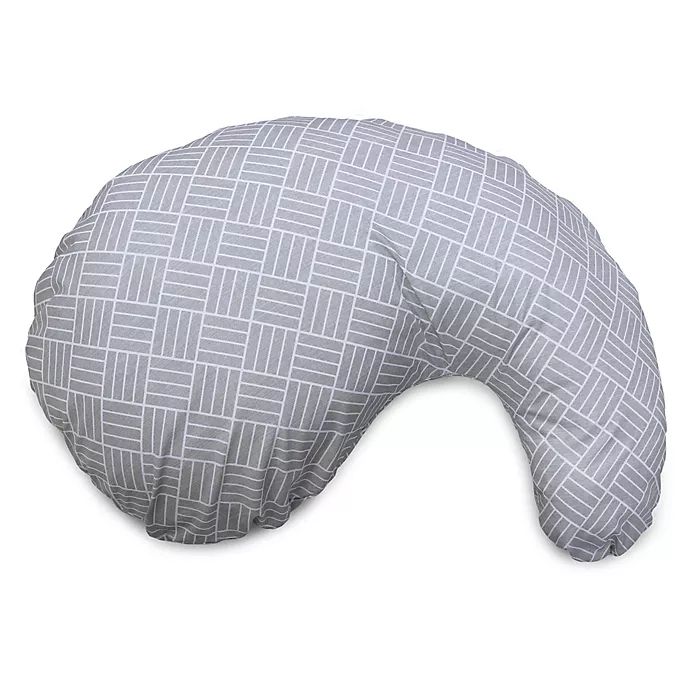 Boppy® Cuddle Pillow in Grey Basket Weave | buybuy BABY