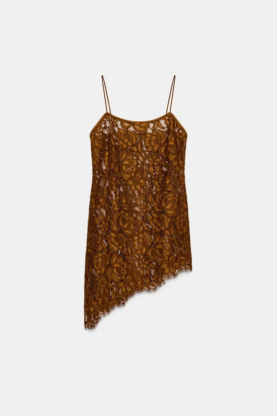 LACE STRAP TOP ZW COLLECTION LIMITED EDITION | Zara US