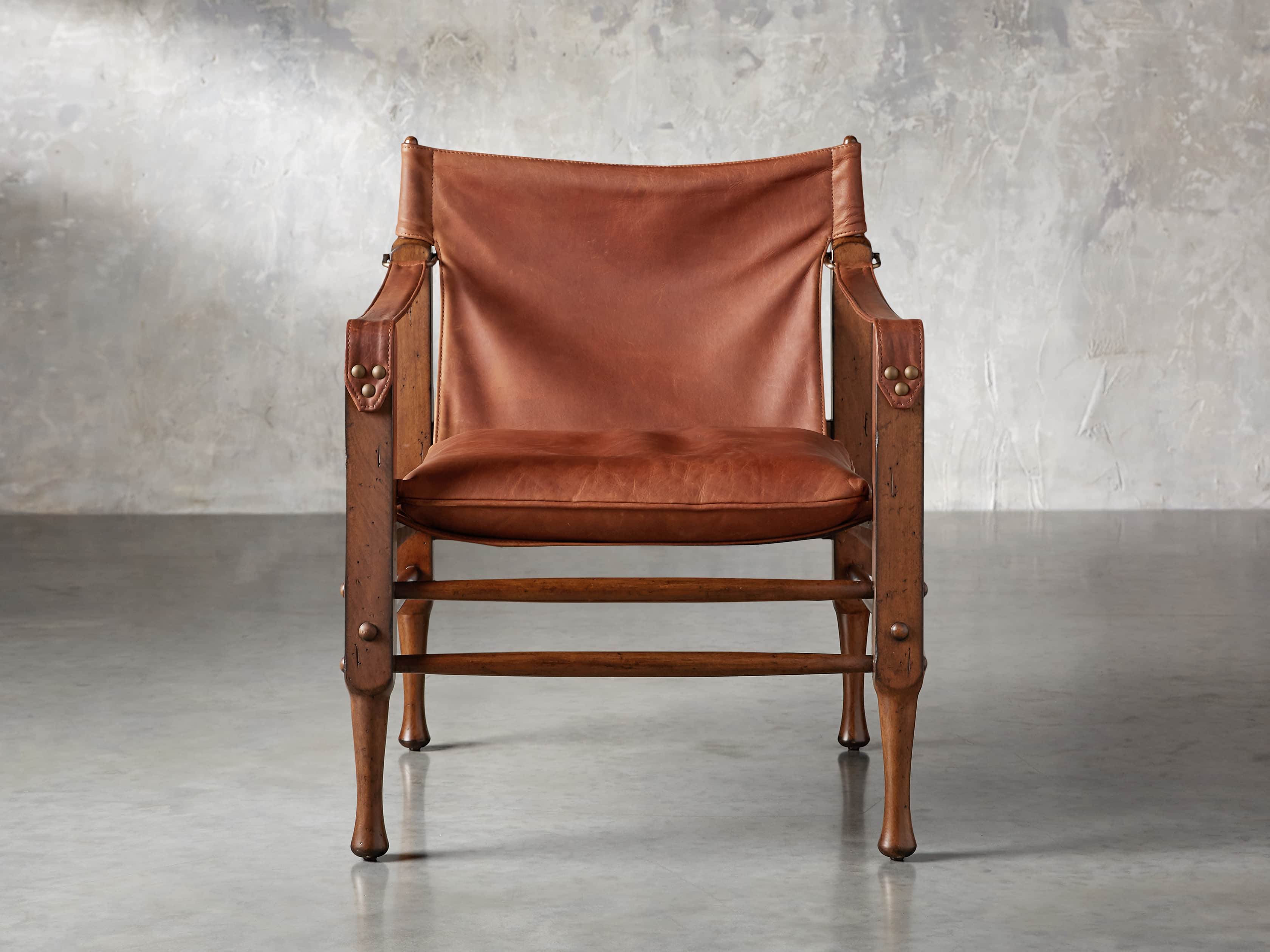 Safari Leather Chair | Arhaus