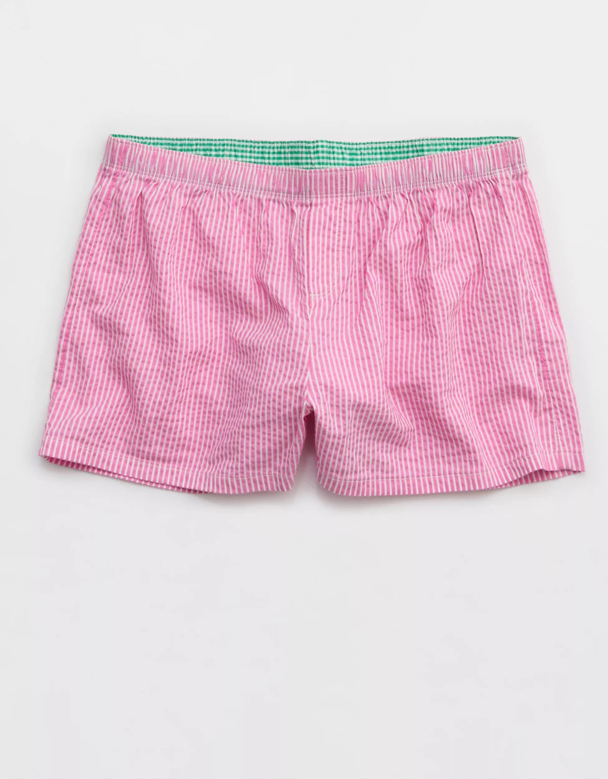 Aerie Around Town Seersucker Boxer | Aerie