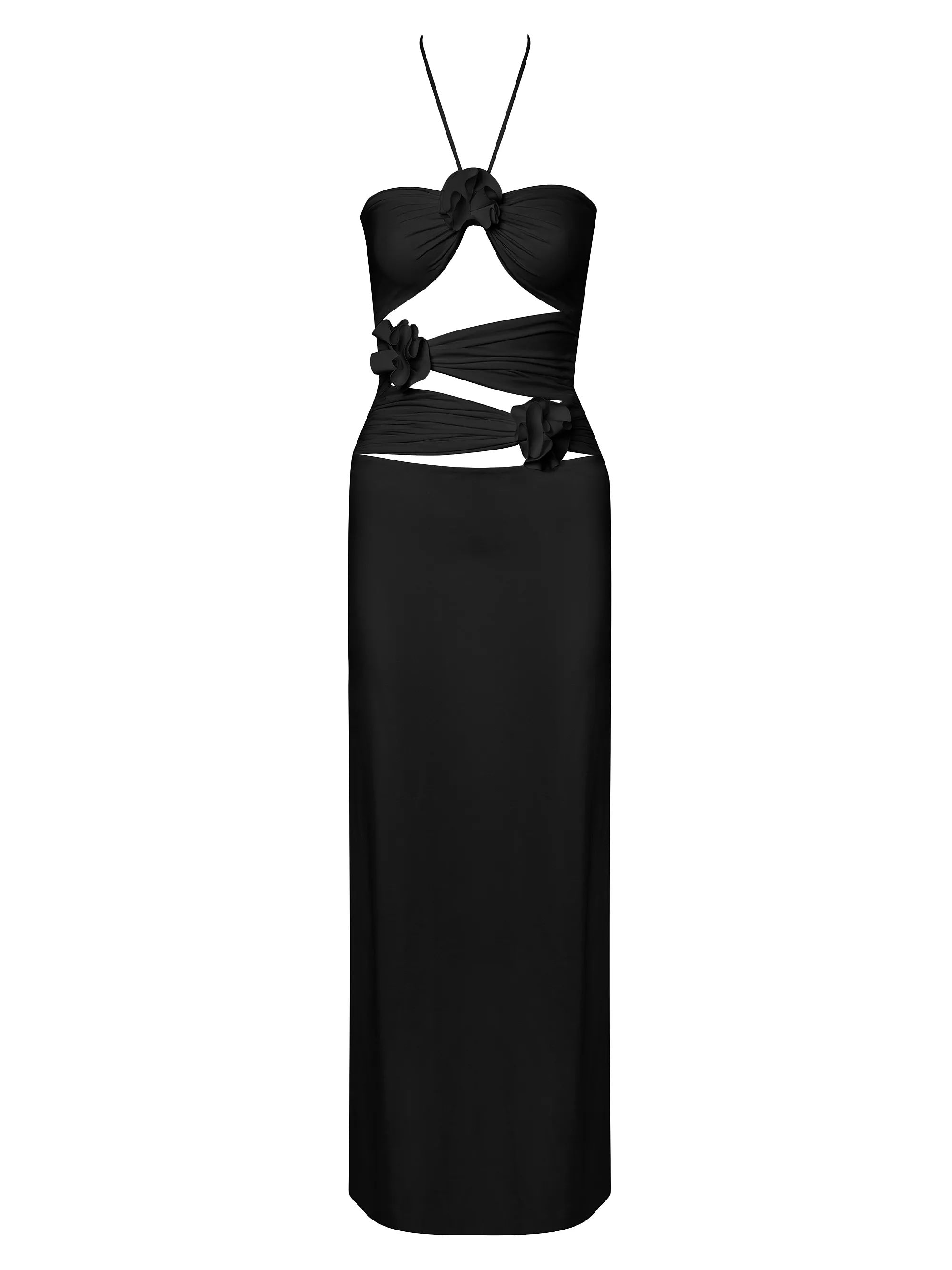 Veranera Cut-Out Halter Maxi Dress | Saks Fifth Avenue