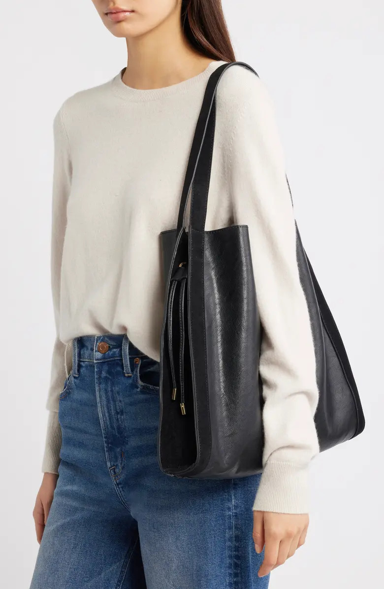 Fallon Faux Leather Shoulder Bag | Nordstrom