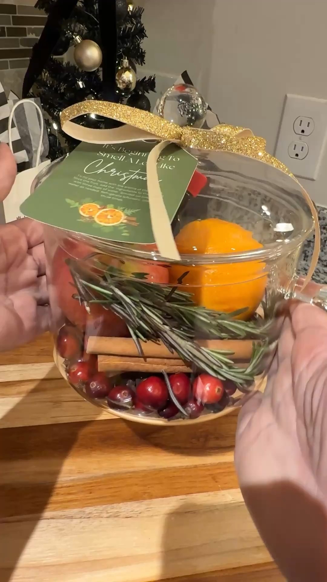 The holidays are upon us, and I know Christmas parties are underway. This would be the perfect hostess gift. 