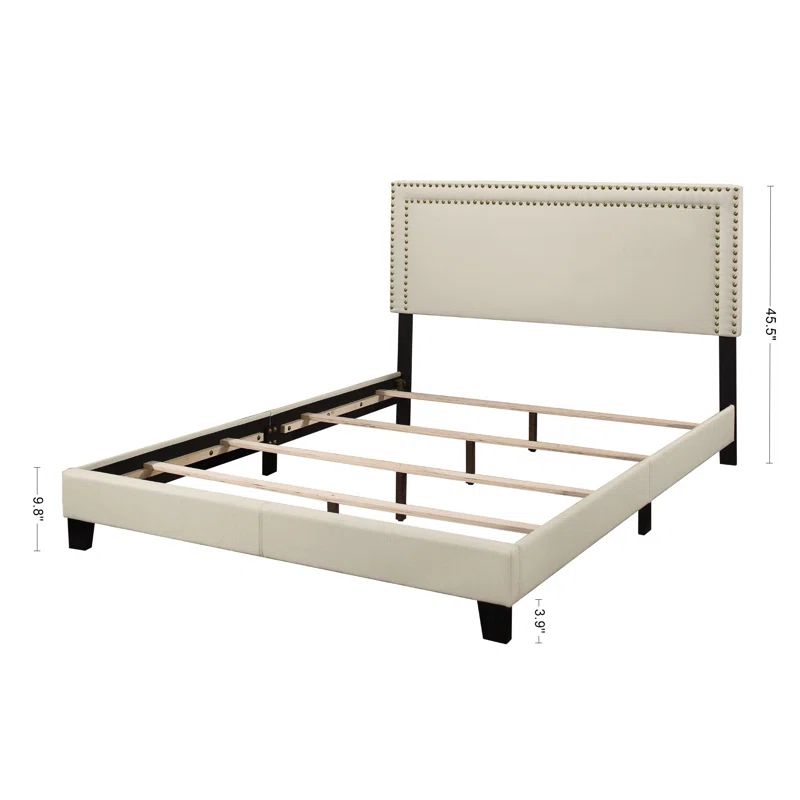 Misael Tufted Low Profile Standard Bed | Wayfair North America