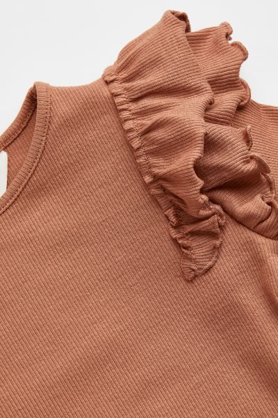 Long-sleeved Ribbed Top | H&M (US)