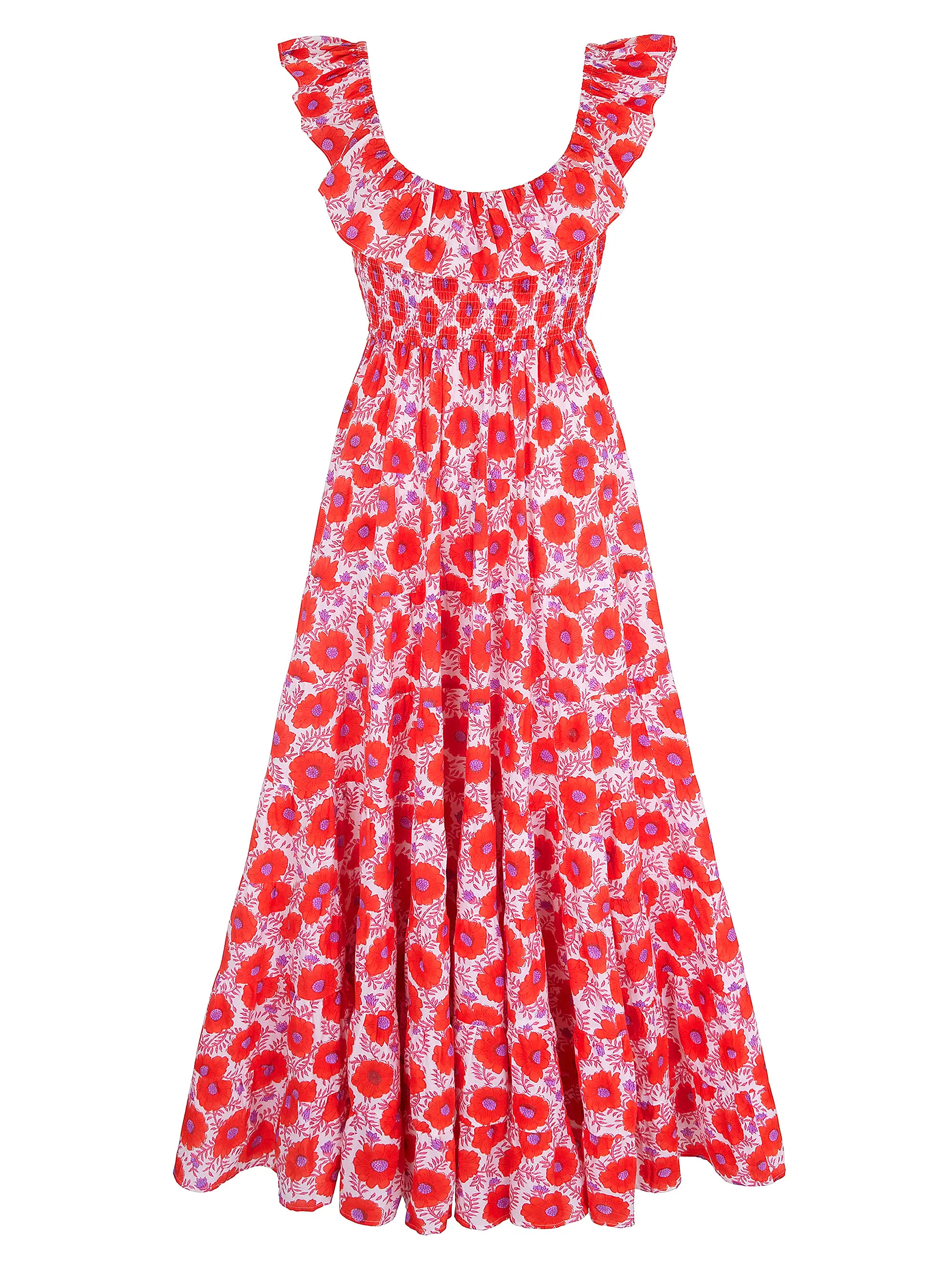 Geranium Poppy Susie Dress | Saks Fifth Avenue