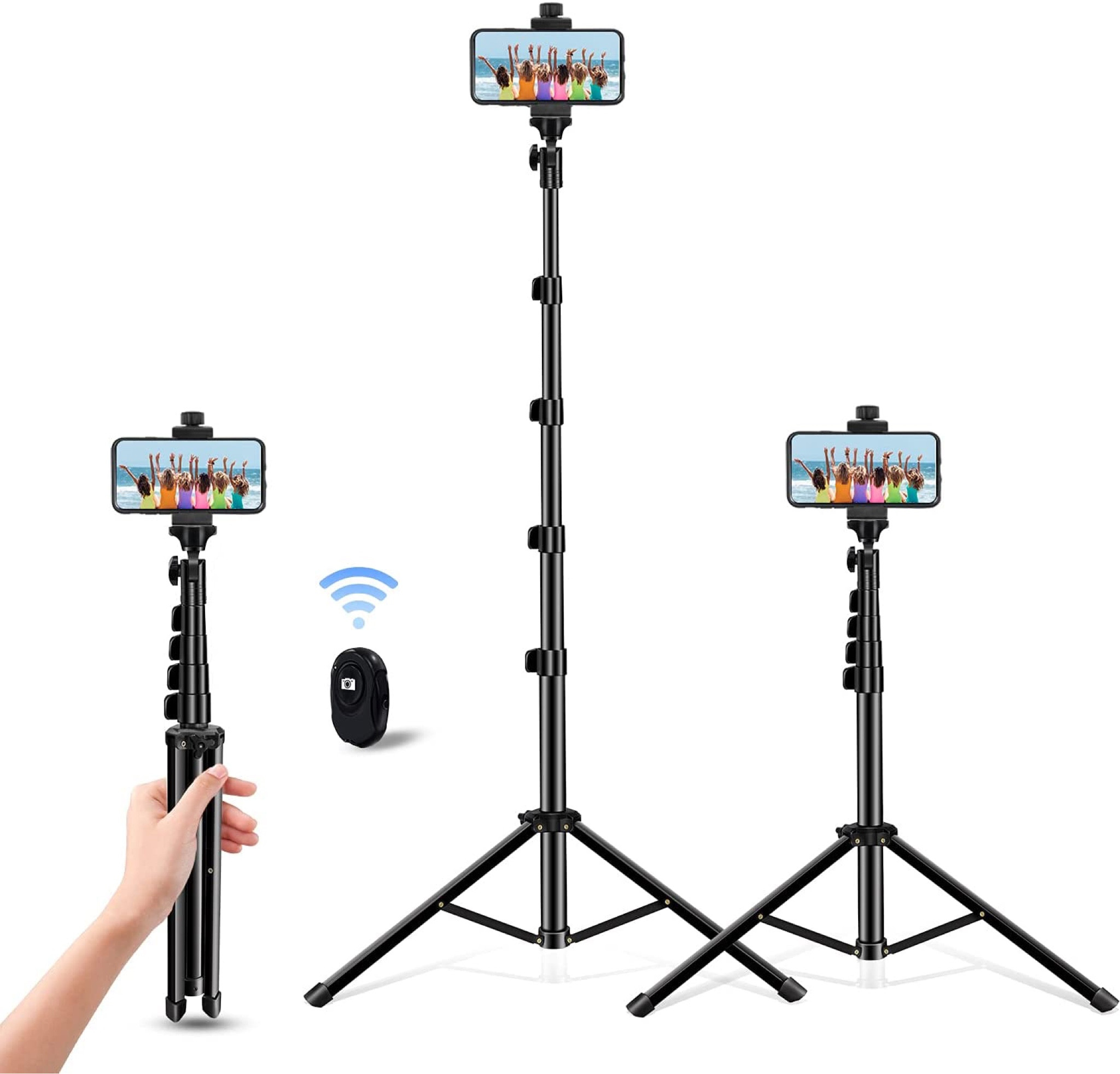 Selfie Stick Tripod, 64 inch Extendable Tripod Stand Phone Tripod Camera Tripod 

#LTKunder100 #LTKwedding