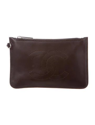 Chanel CC Zip Pouch | The Real Real, Inc.