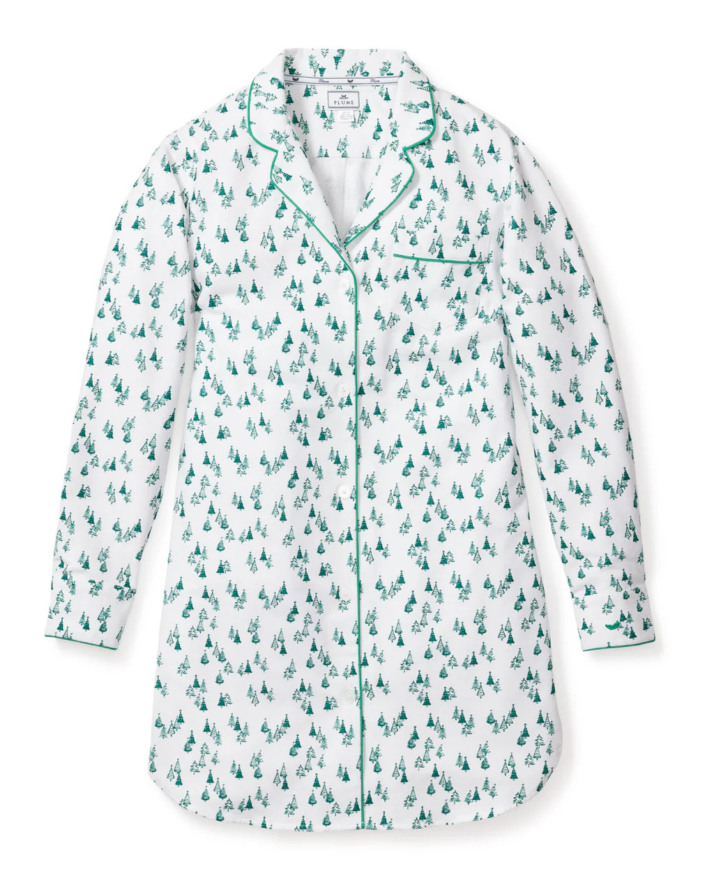 Women's Evergreen Forest Nightshirt | Petite Plume
