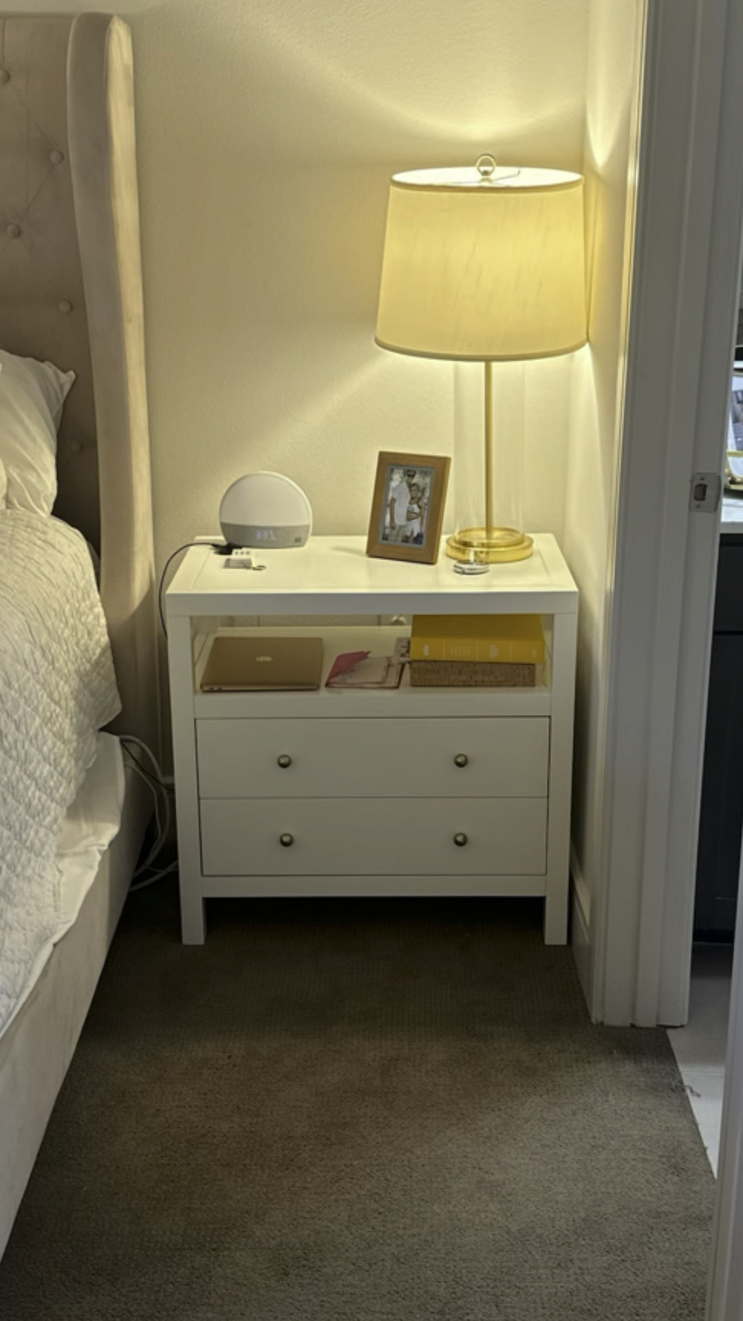 New bedside tables🩷

#LTKStyleTip #LTKHome