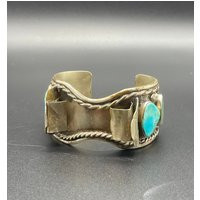 Silver & Turquoise Watch Cuff/Theshopsinuptown Dnkf | Etsy (US)