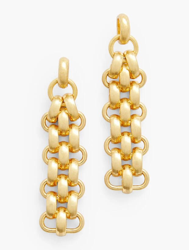 Rolo Mesh Drop Earrings | Talbots