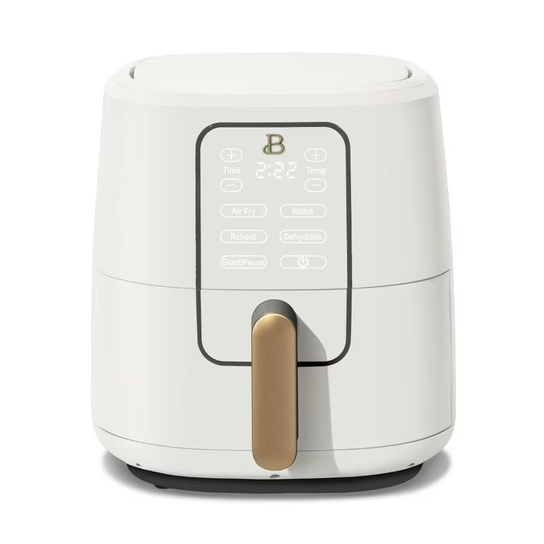 Beautiful 6-Quart Air Fryer with TurboCrisp Technology and Touch-Activated Display, White Icing b... | Walmart (US)