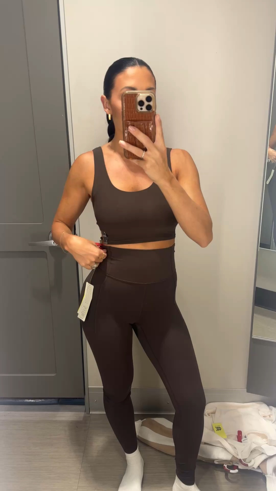 @Target active but it’s giving Lululemon! I’m in a size small sports bra and size XS leggings 

Brown active set 
Brown outfit

#LTKfitnessgoals #LTKActive #LTKSeasonal