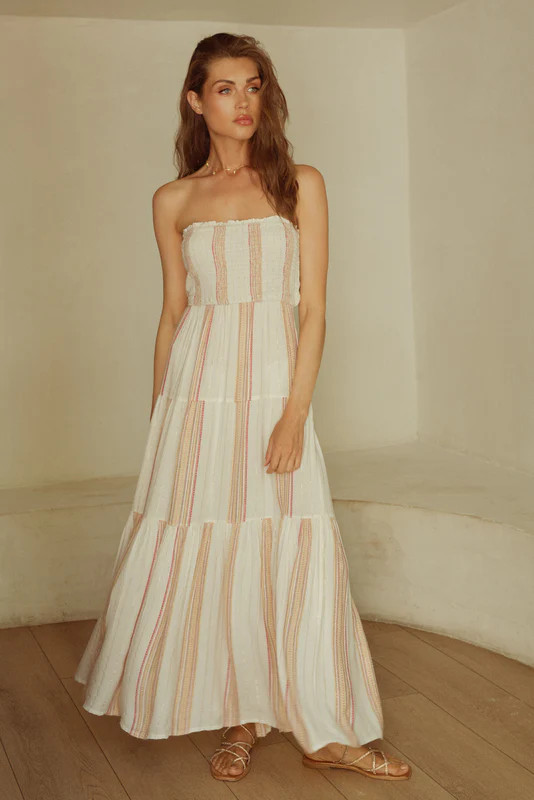 Aria Strapless Maxi | Shop Elan