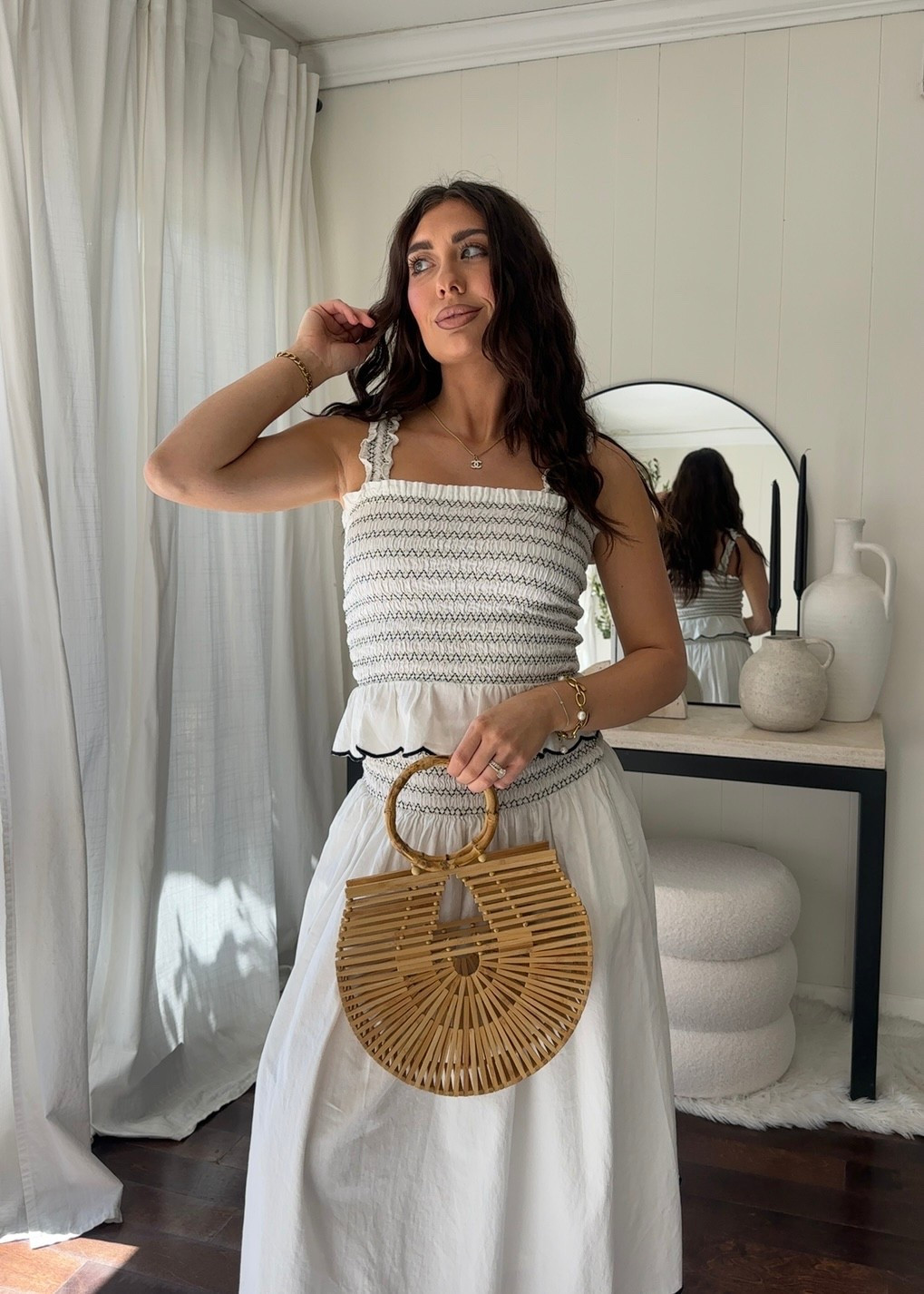 Summer and spring style. Loving this matching set for everyday or vaca!! CODE: RTRXHRINGENBERG for 50% off RTR membership  @renttherunway 

#LTKTravel #LTKootd