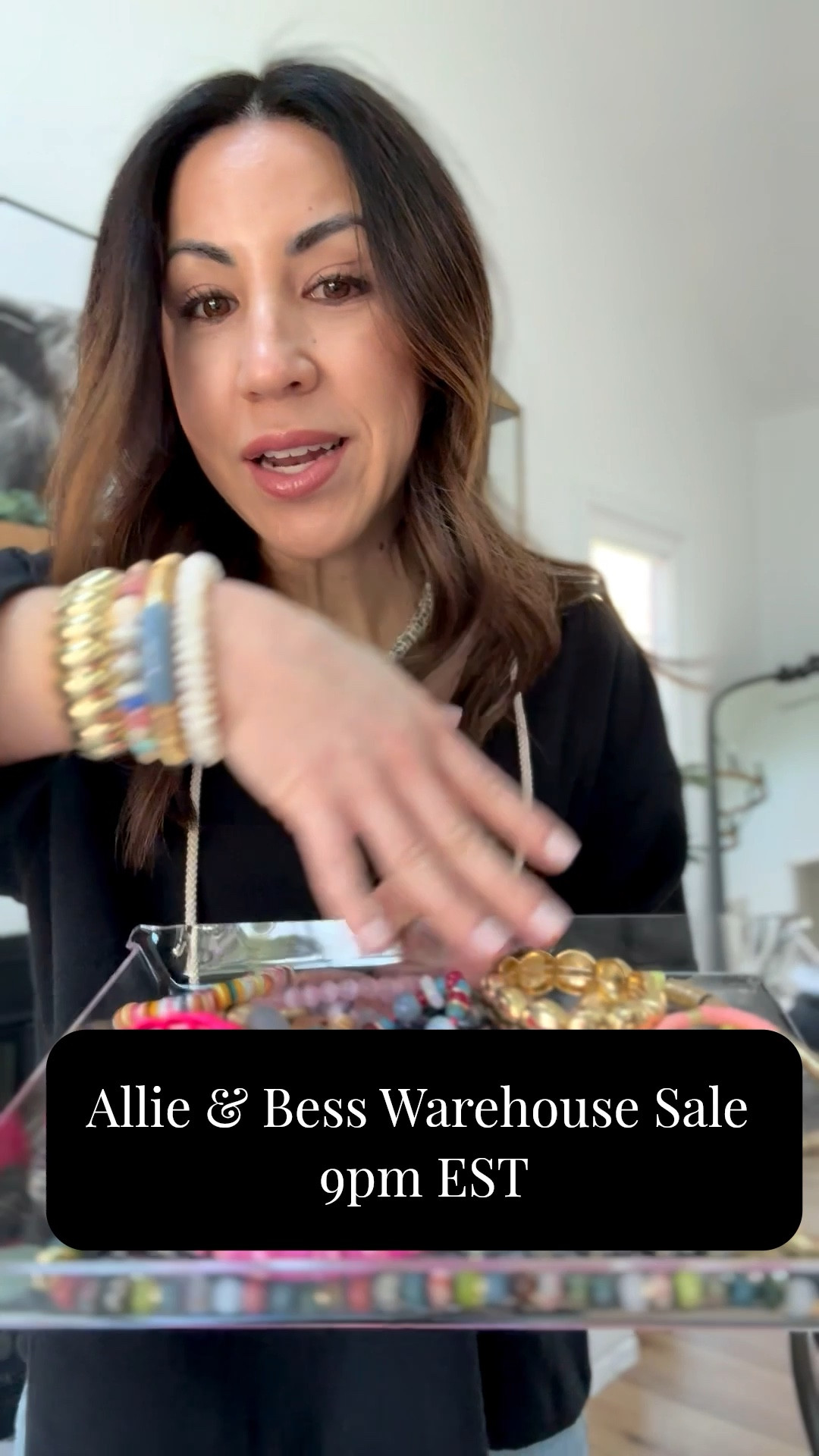 Warehouse sale begins at 9 PM est. Start filling your carts now and the sale price will drop in cart when the sale begins. Beaded bracelets.




#LTKSaleAlert