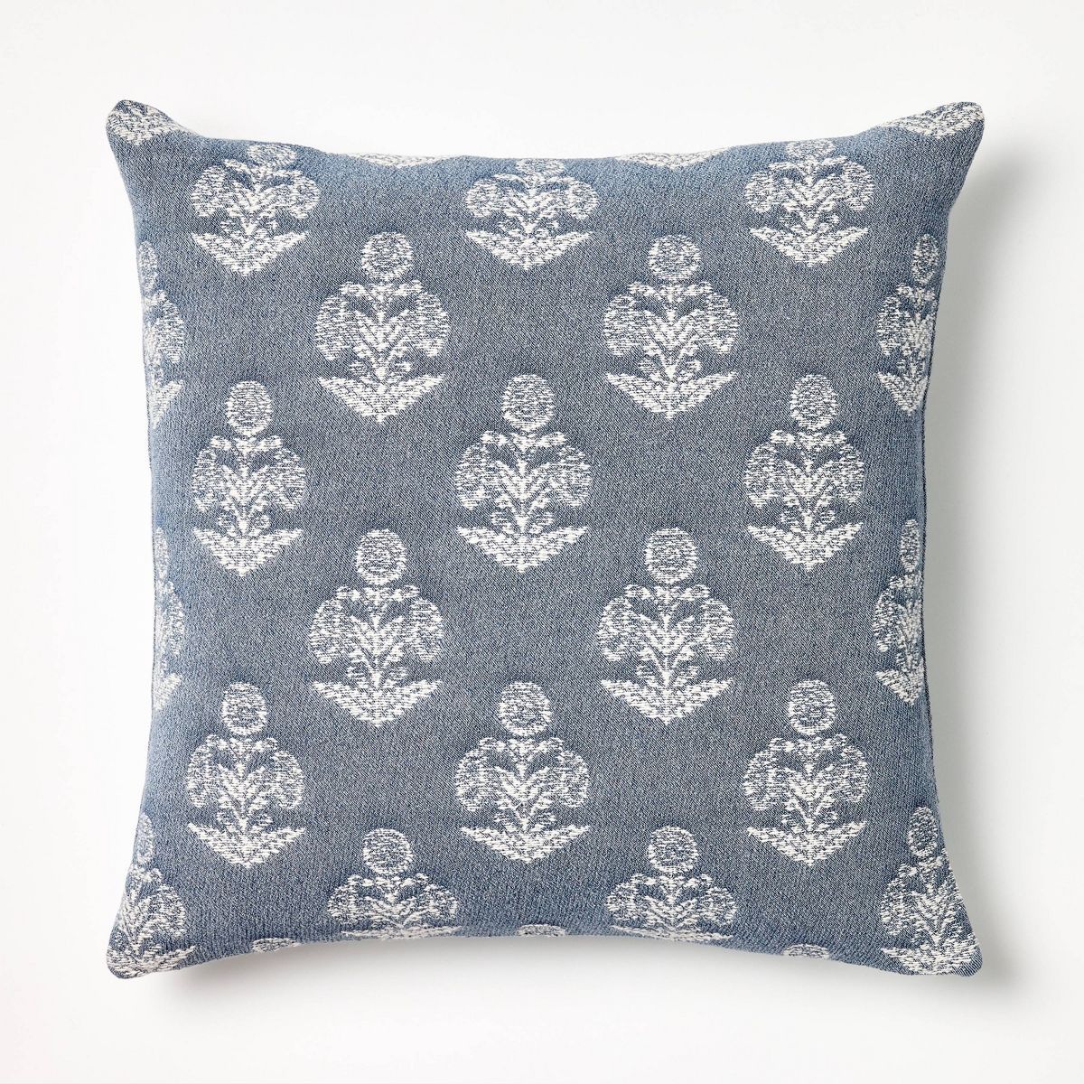 Woven Block Print Square Throw Pillow - Threshold™ designed with Studio McGee | Target