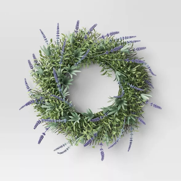 Lavender Wreath - Threshold™ | Target