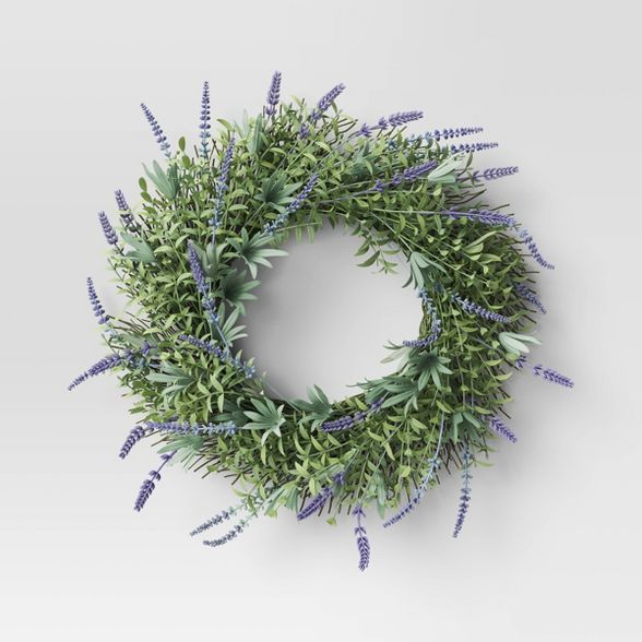 Lavender Wreath - Threshold&#8482; | Target