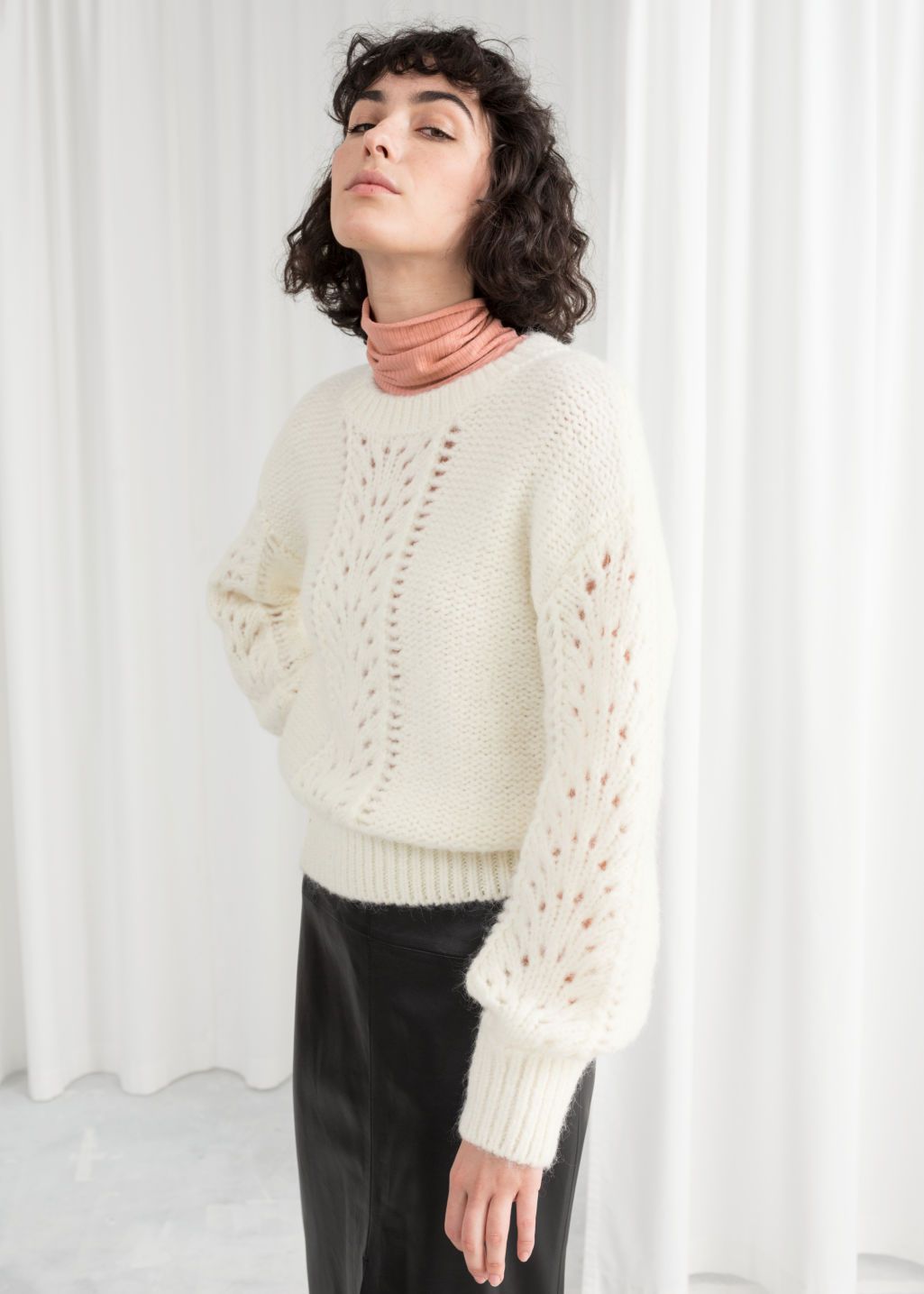 Eyelet Knit Sweater | & Other Stories (EU + UK)