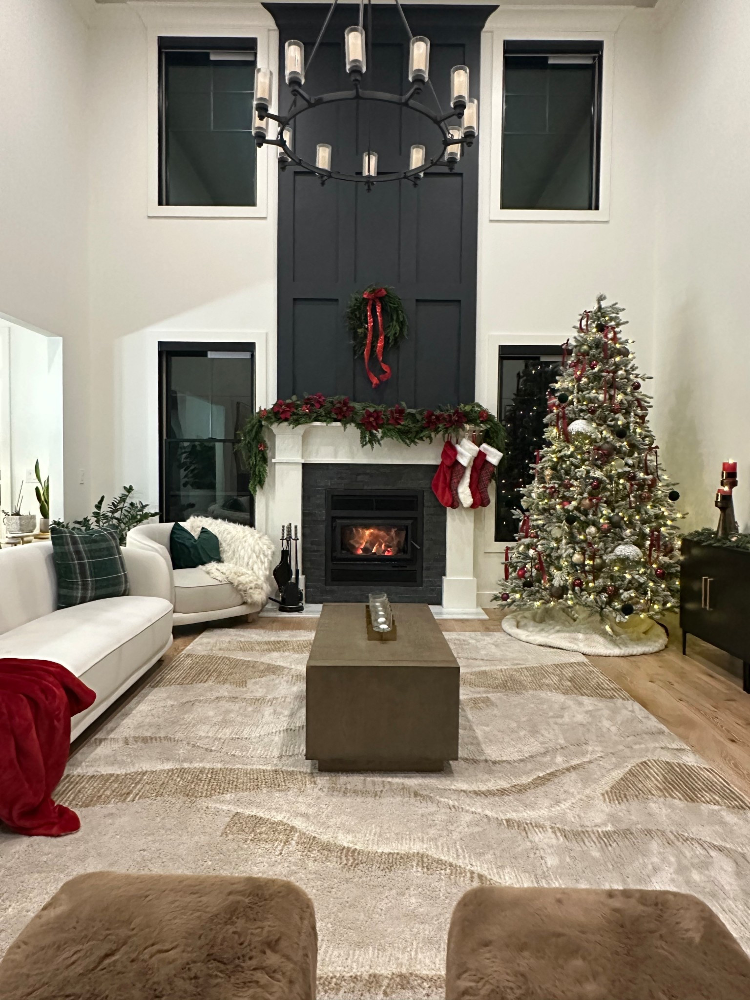 The most beautiful Ornaments and ottomans to dress up the living room for Christmas  

#LTKHoliday #LTKSeasonal #LTKHome