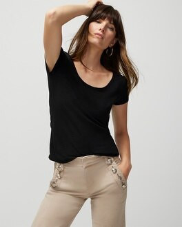 Cutout Tee | White House Black Market