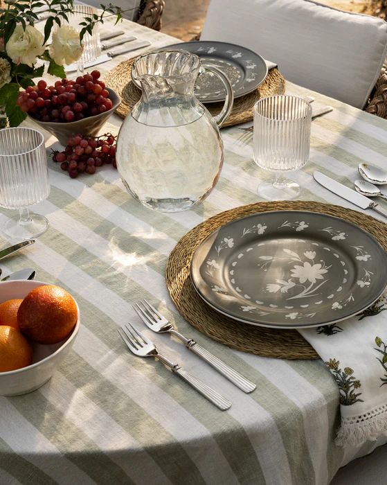 Melrose Striped Tablecloth | McGee & Co.