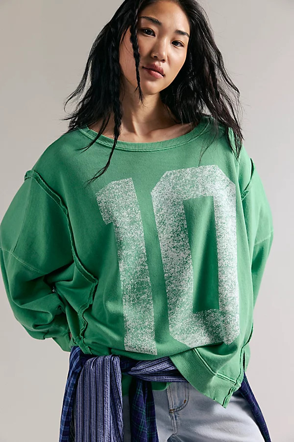We The Free Graphic Camden Pullover | Free People (Global - UK&FR Excluded)