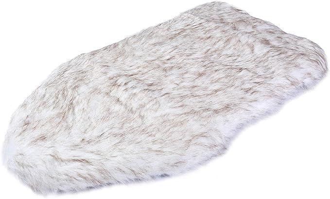 Faux Fur Memory Foam Orthopedic Dog Bed, Premium Memory Foam Base, Ultra-Soft Faux Fur Cover, Mod... | Amazon (US)