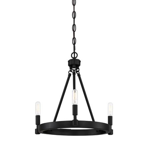 Designers Fountain Fiora 3-Light Black Transitional Antler Chandelier | Lowe's