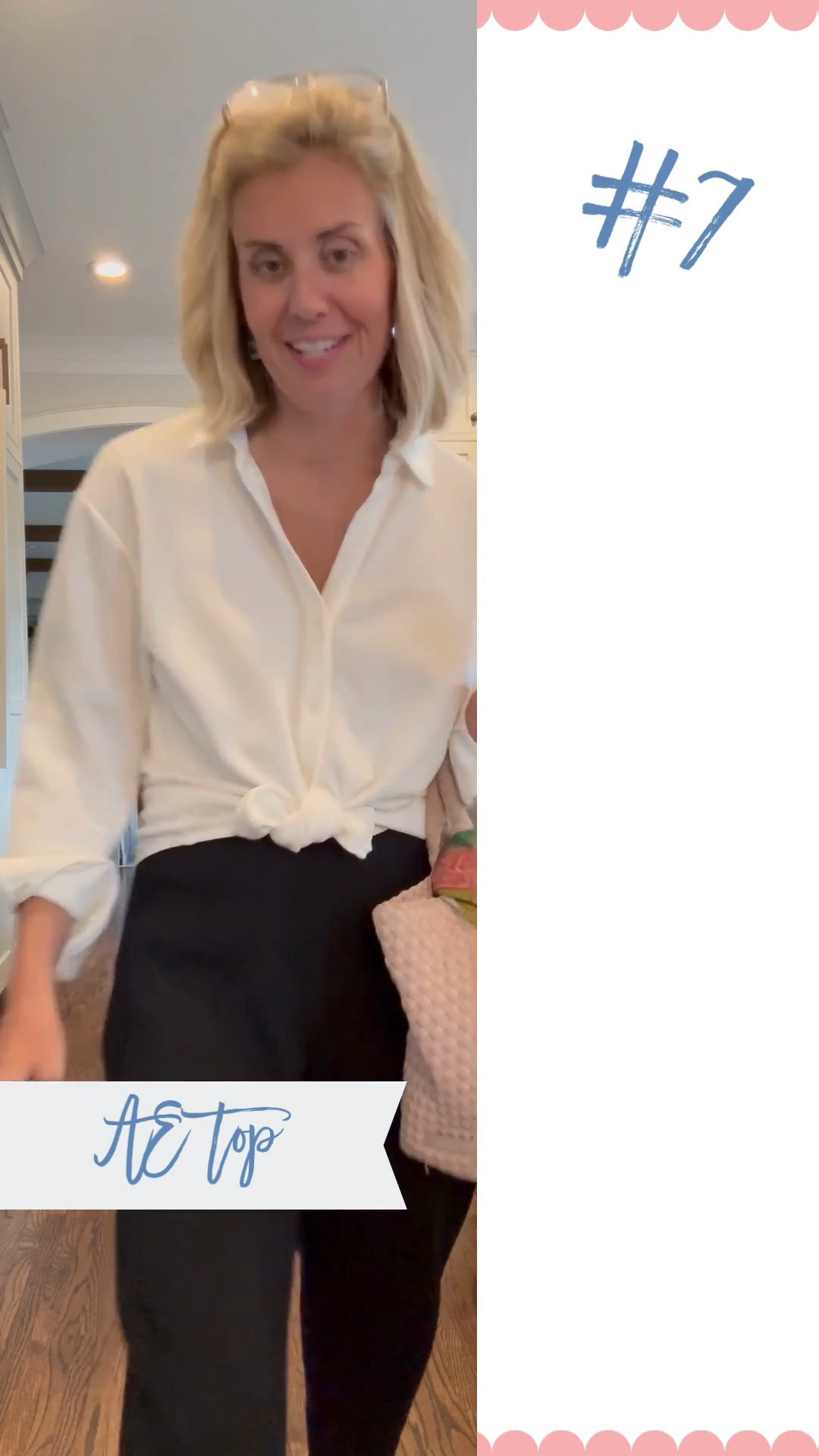 This is about as good as it gets…literally! Spanx for the win! 
Top - xs
Pants - small petite
Mary Jane’s - 7.5 (sized 1/2 down) 

*code Catherine20 at Allie + Bess

#LTKmomlife #LTKootd #LTKdayinmylife
