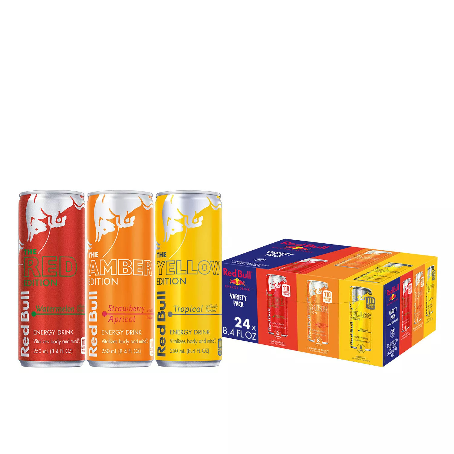 Red Bull Editions Variety Pack (8.4 fl. oz., 24 pk.) | Sam's Club