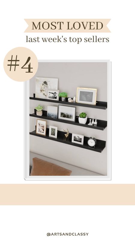 These floating wall shelves are one of this week’s most loved finds! They’re from Amazon and come in a set of 3 for under $50!

#LTKHome #LTKSaleAlert #LTKFindsUnder50
