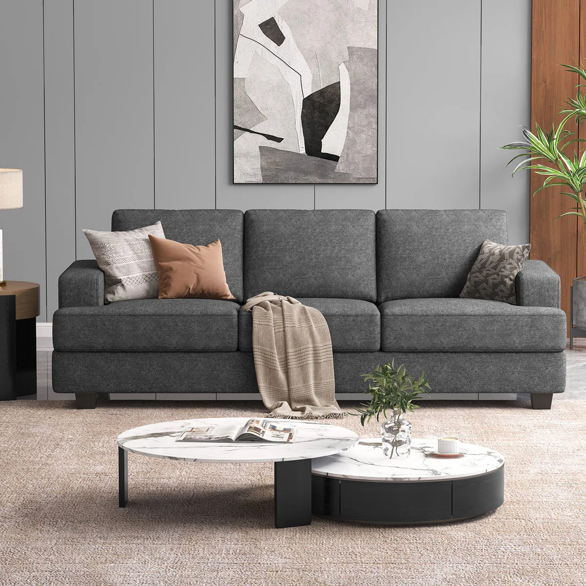 Brooklington 89'' Upholstered Sofa | Wayfair North America