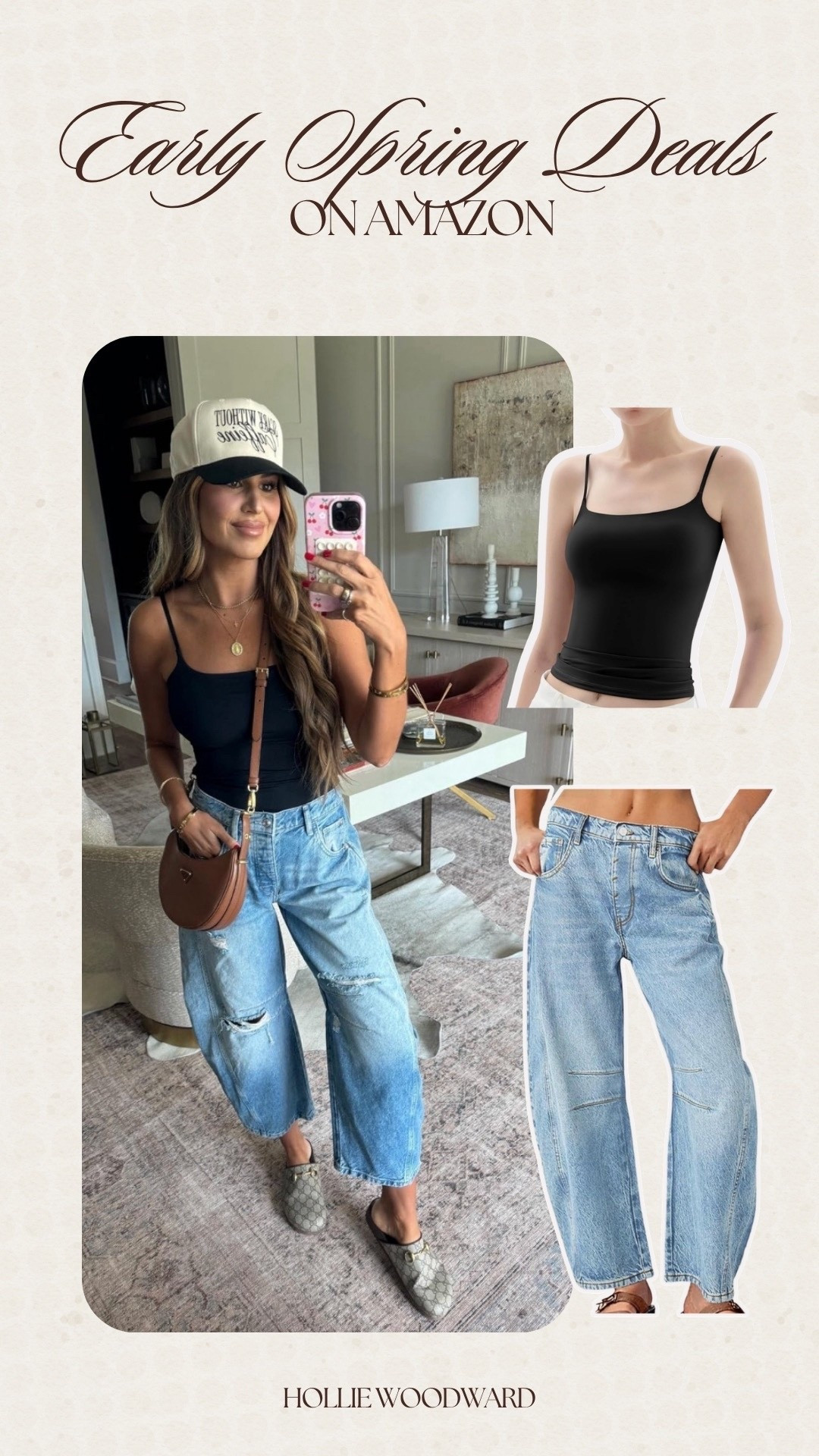 my mom uniform in spring and summer 🖤 wearing a small top and 27 in jeans!

#LTKSaleAlert