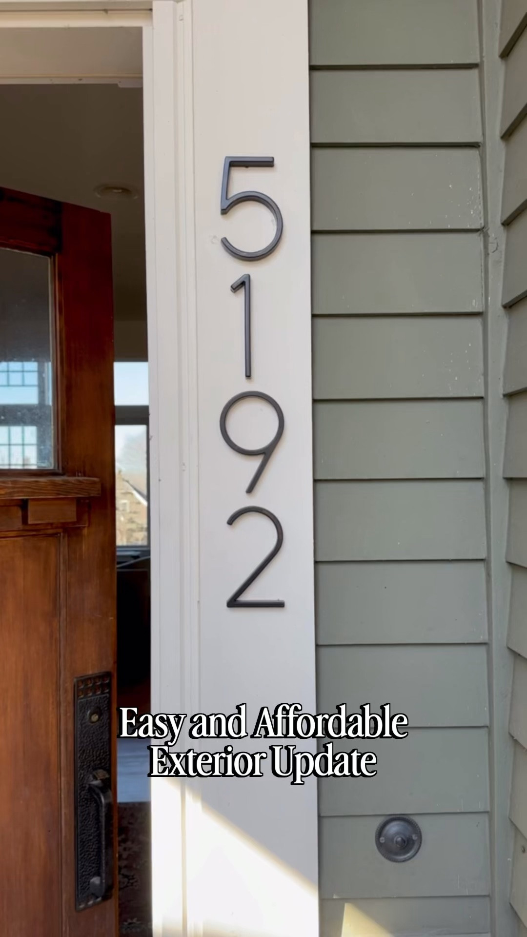 These stainless steel house numbers were less than $10/each. Yes, really. Amazon for the win.

#LTKHome