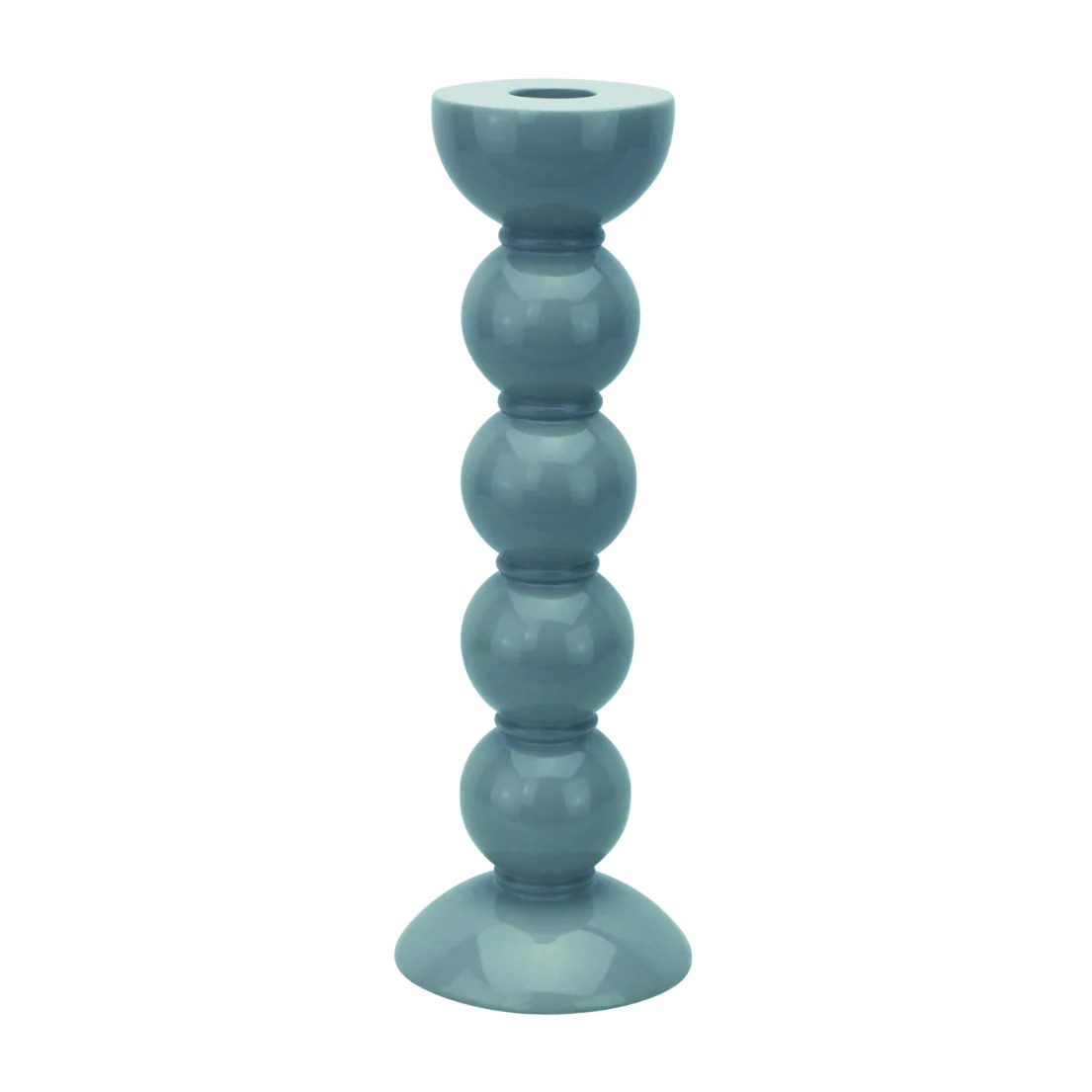 Chambray Bobbin Candlestick, Tall | Waiting On Martha