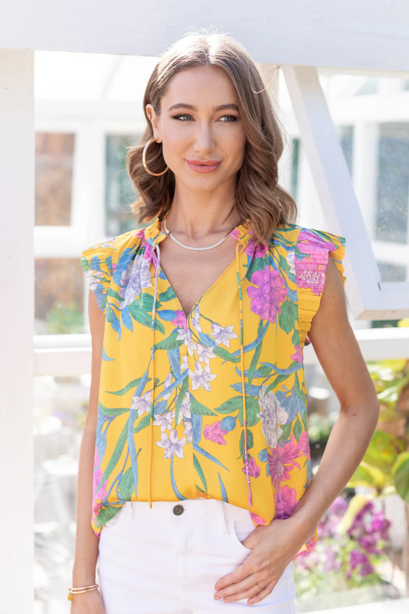 Brandi Top- Marigold | Avara