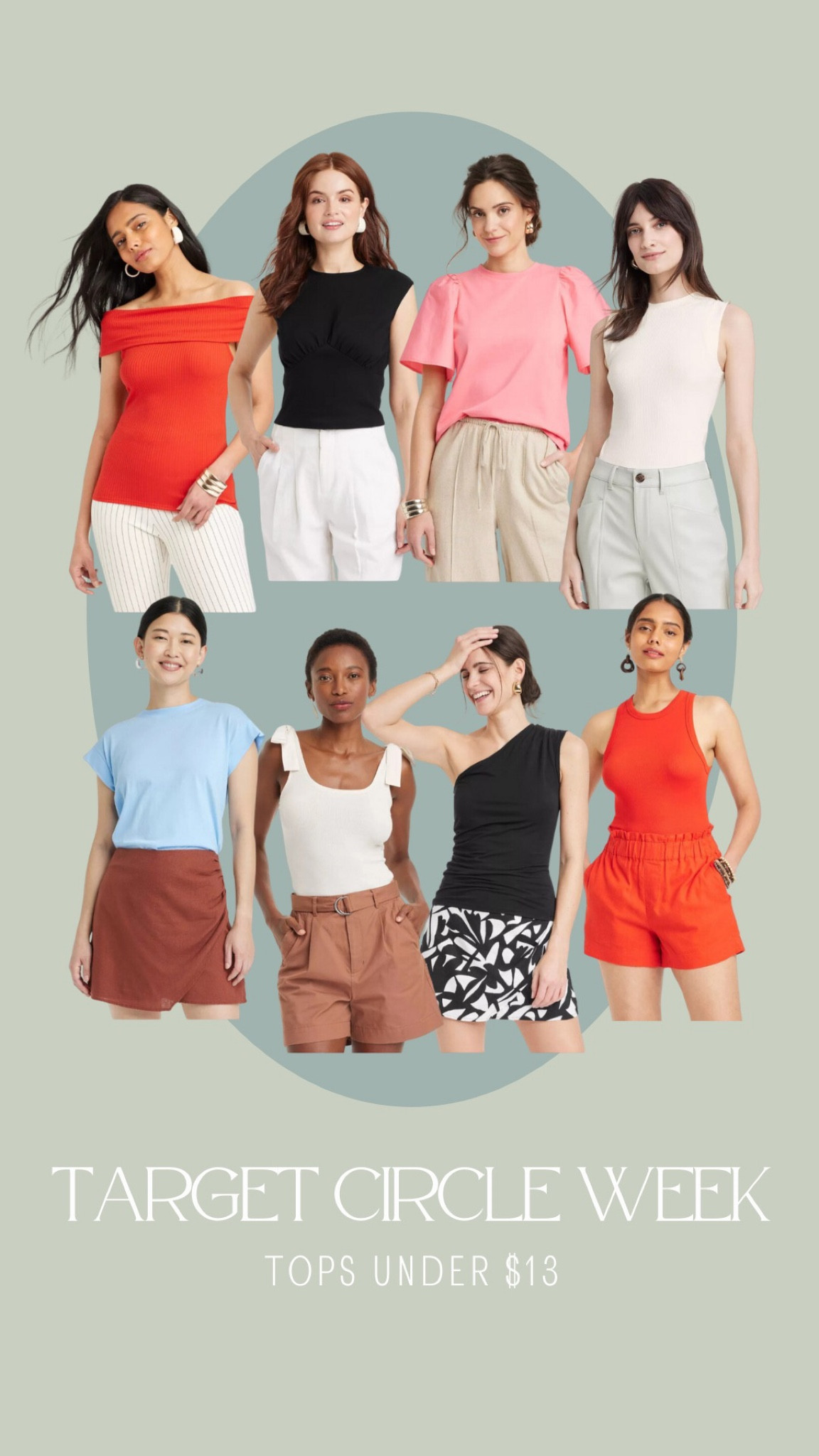 Such great deals for Target Circle Week!! Can’t believe these tops are all under $13! Perfect to add to your Summer closet!!

#LTKsalealert #LTKstyletip #LTKfindsunder50