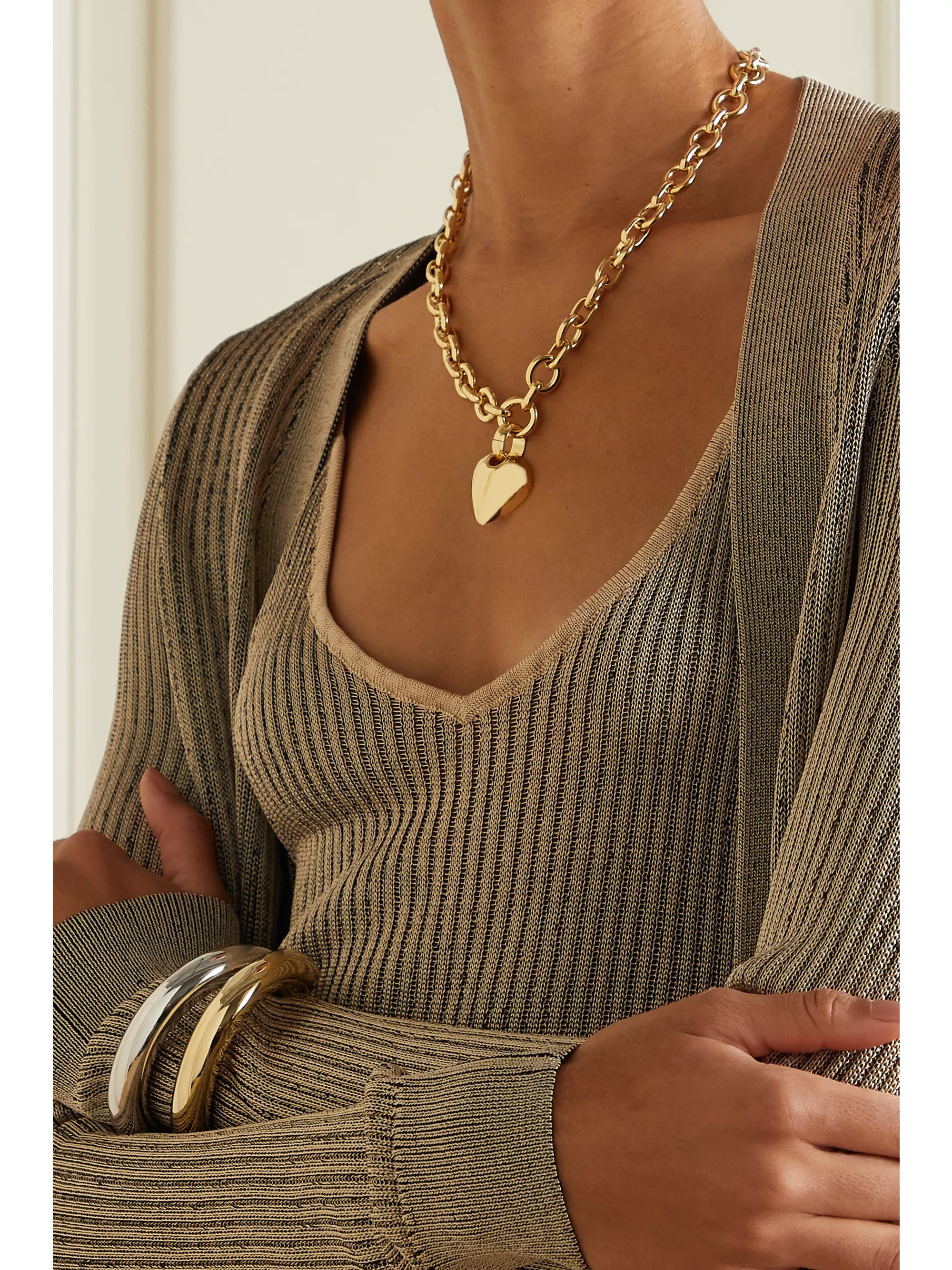 Luisa gold-plated necklace | NET-A-PORTER (UK & EU)