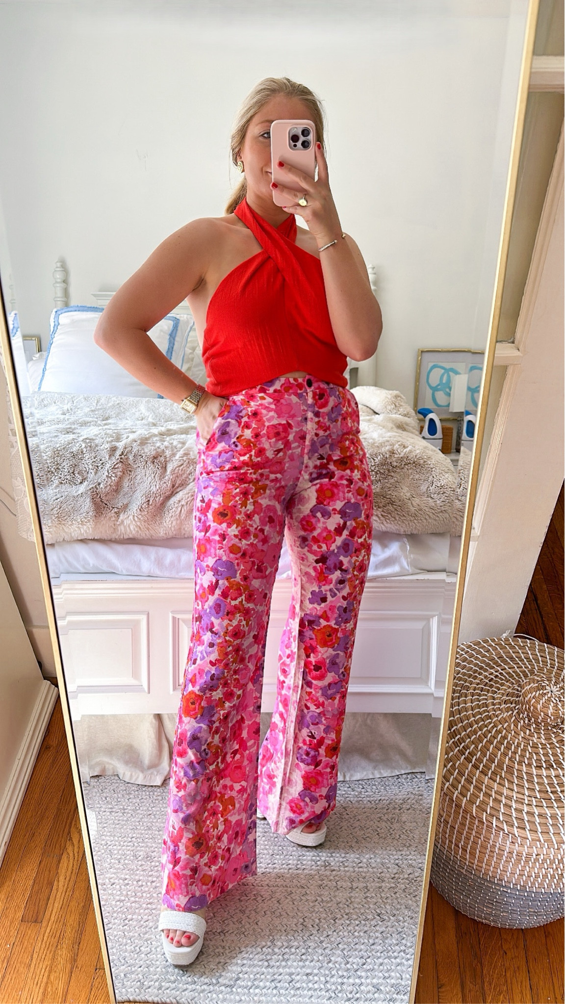 Vacation season! Top and pants both under $50.

Pants: size 6
Top:small 

#LTKunder50 #LTKSeasonal #LTKtravel