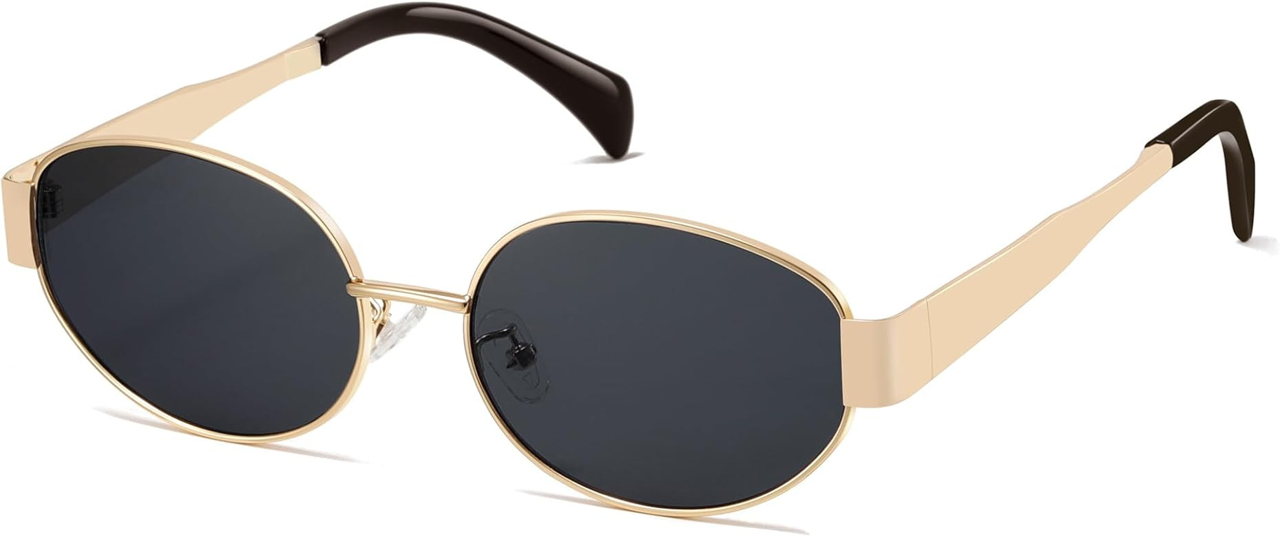 Trendy Oval Sunglasses for Women Men 2025 Retro Sun Glasses Classic Shades UV400 Protection CL250... | Amazon (US)