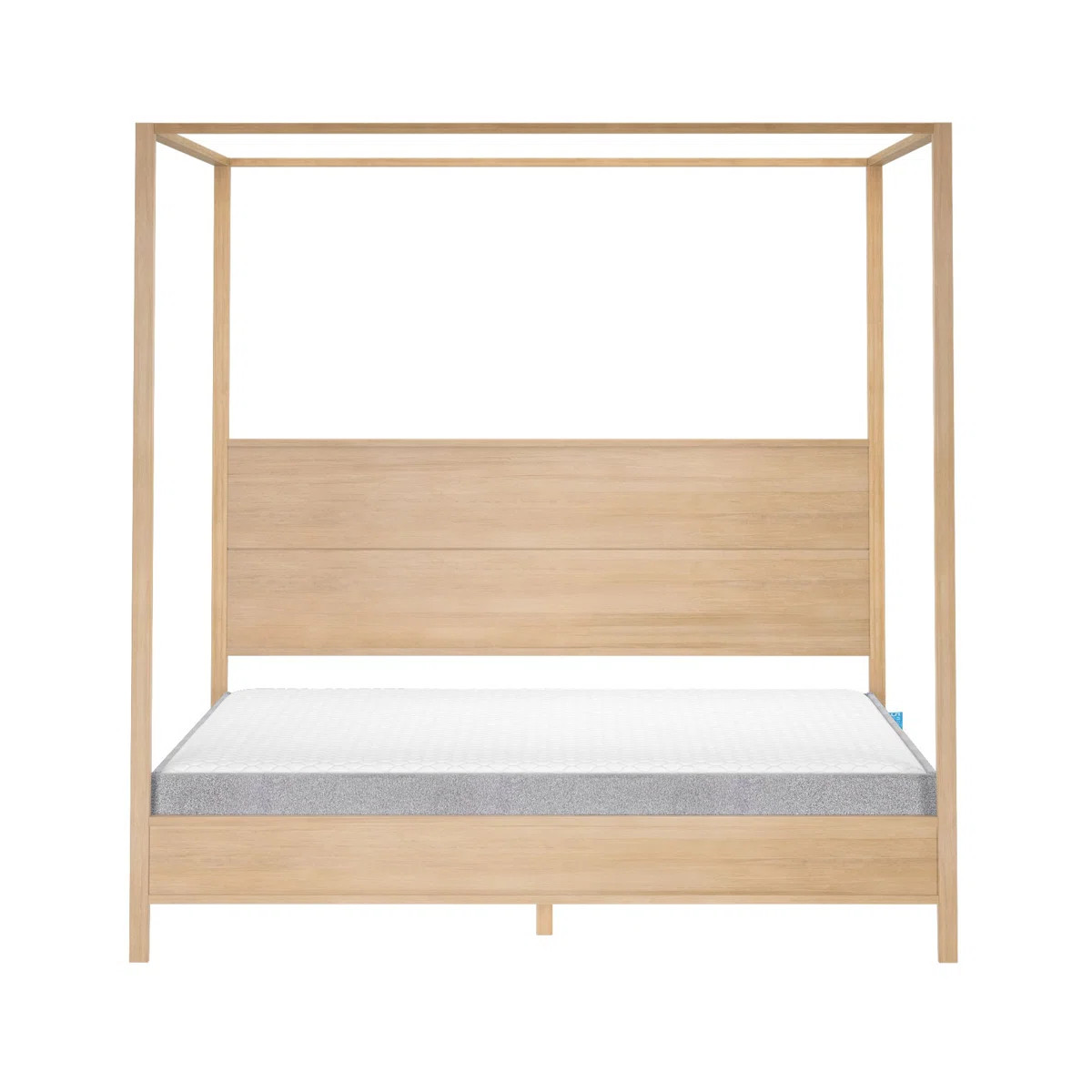 Haven Canopy Bed with Square Post and Wood Headboard | Wayfair North America