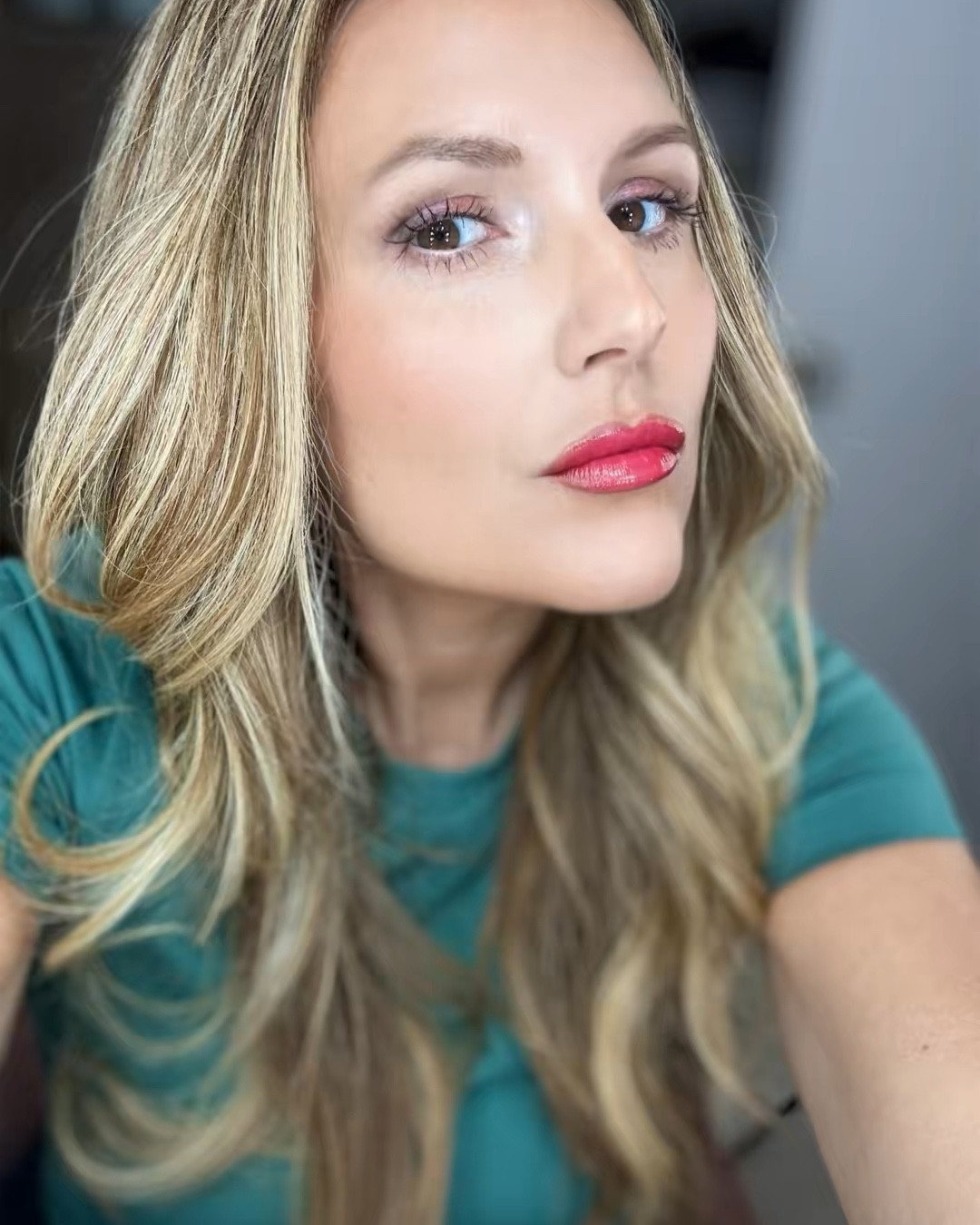 Eyes sparkling, lips savage, attitude holiday-proof. If you can’t handle the glow, step away from the 🌲 

#LTKgrwm #LTKOver40 #LTKHoliday