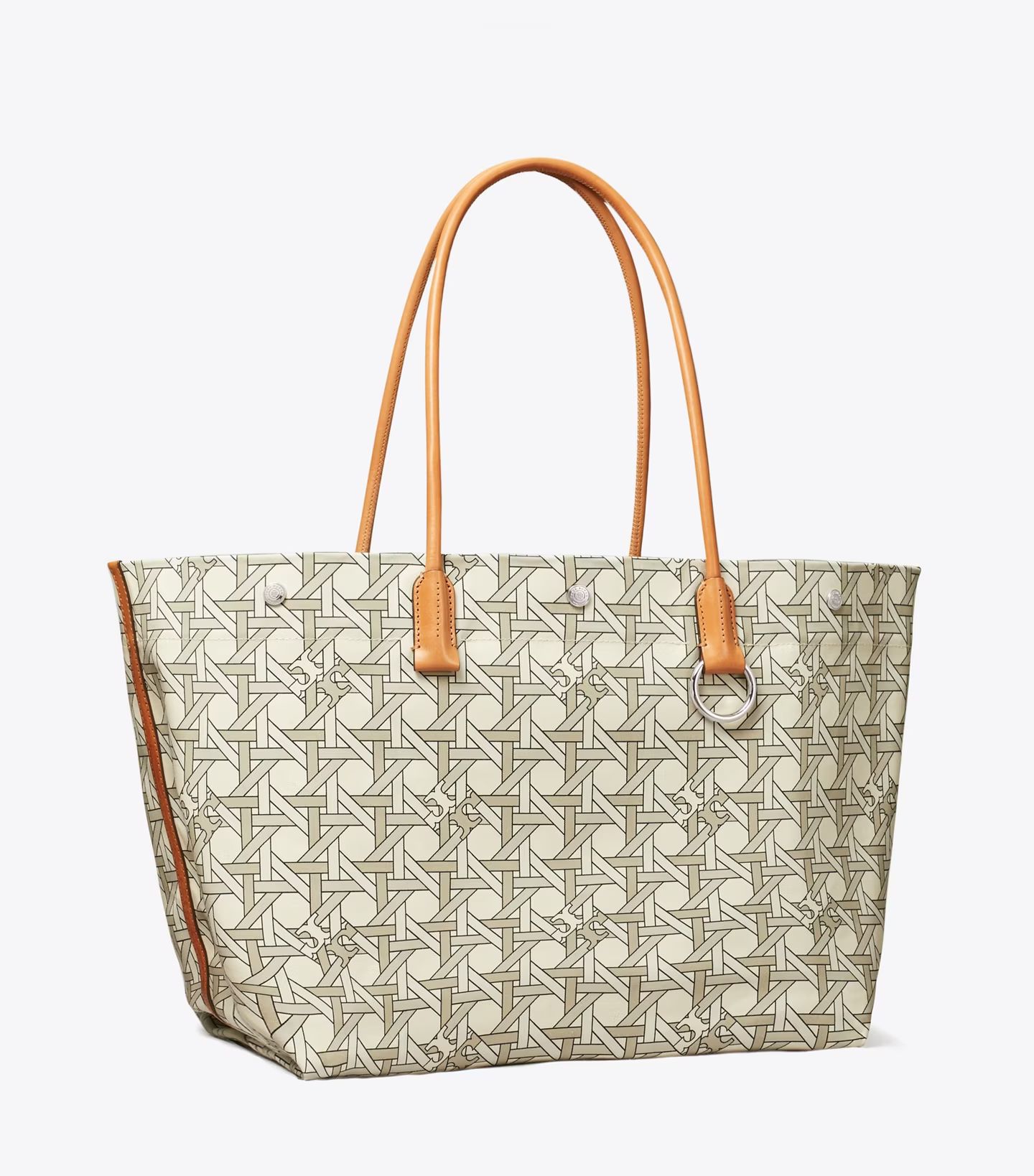 Canvas Basketweave Tote: Women's Designer Tote Bags | Tory Burch | Tory Burch (US)