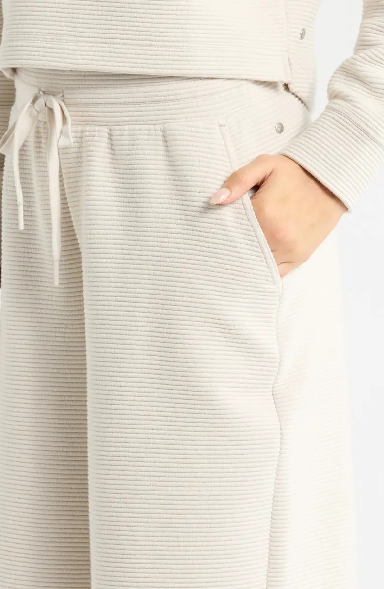 Ottoman Wide Leg Ankle Pants | Nordstrom