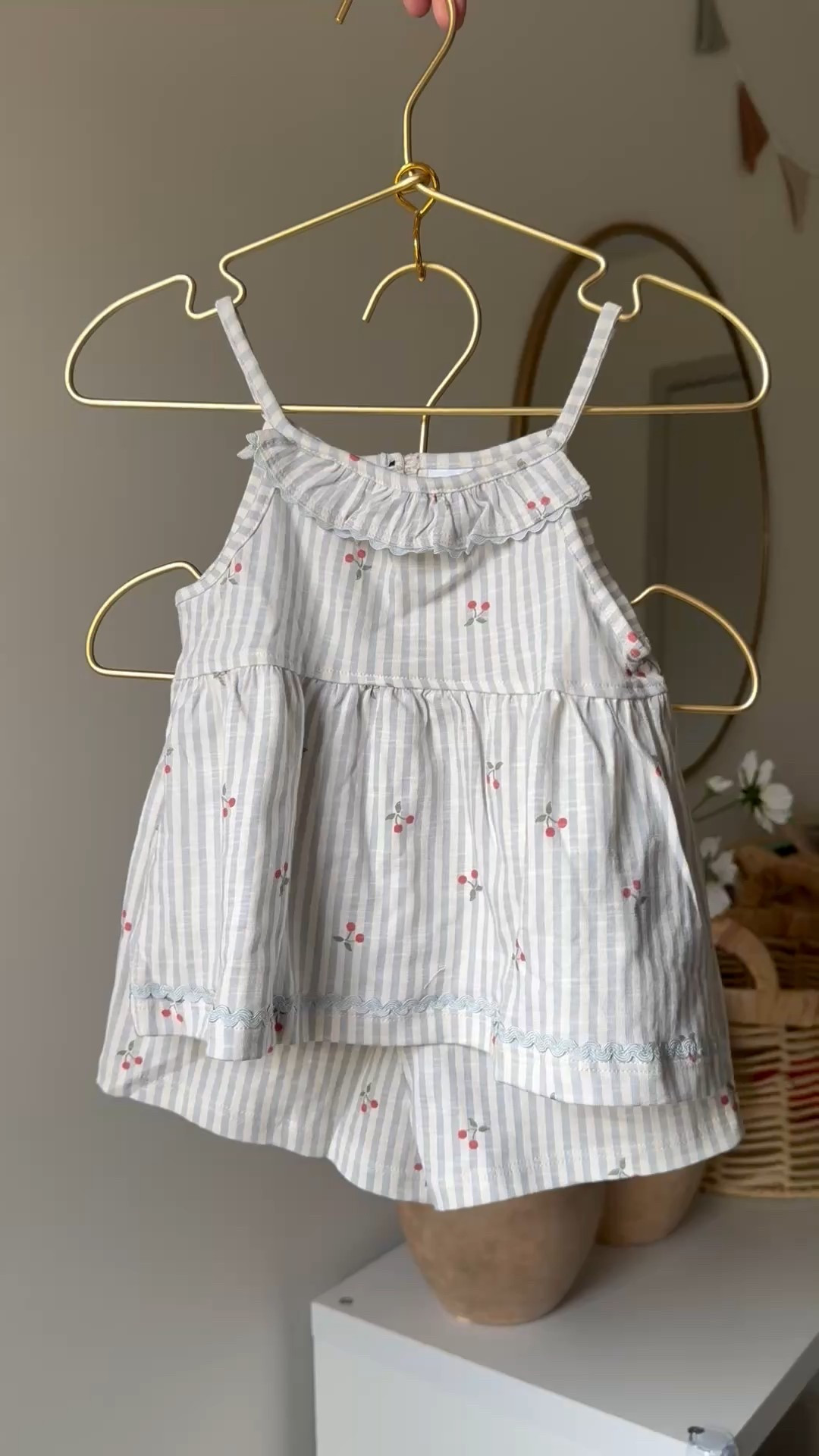 Love the print on this cute toddler girl set! 🍒 

#LTKKids #LTKBaby #LTKFamily